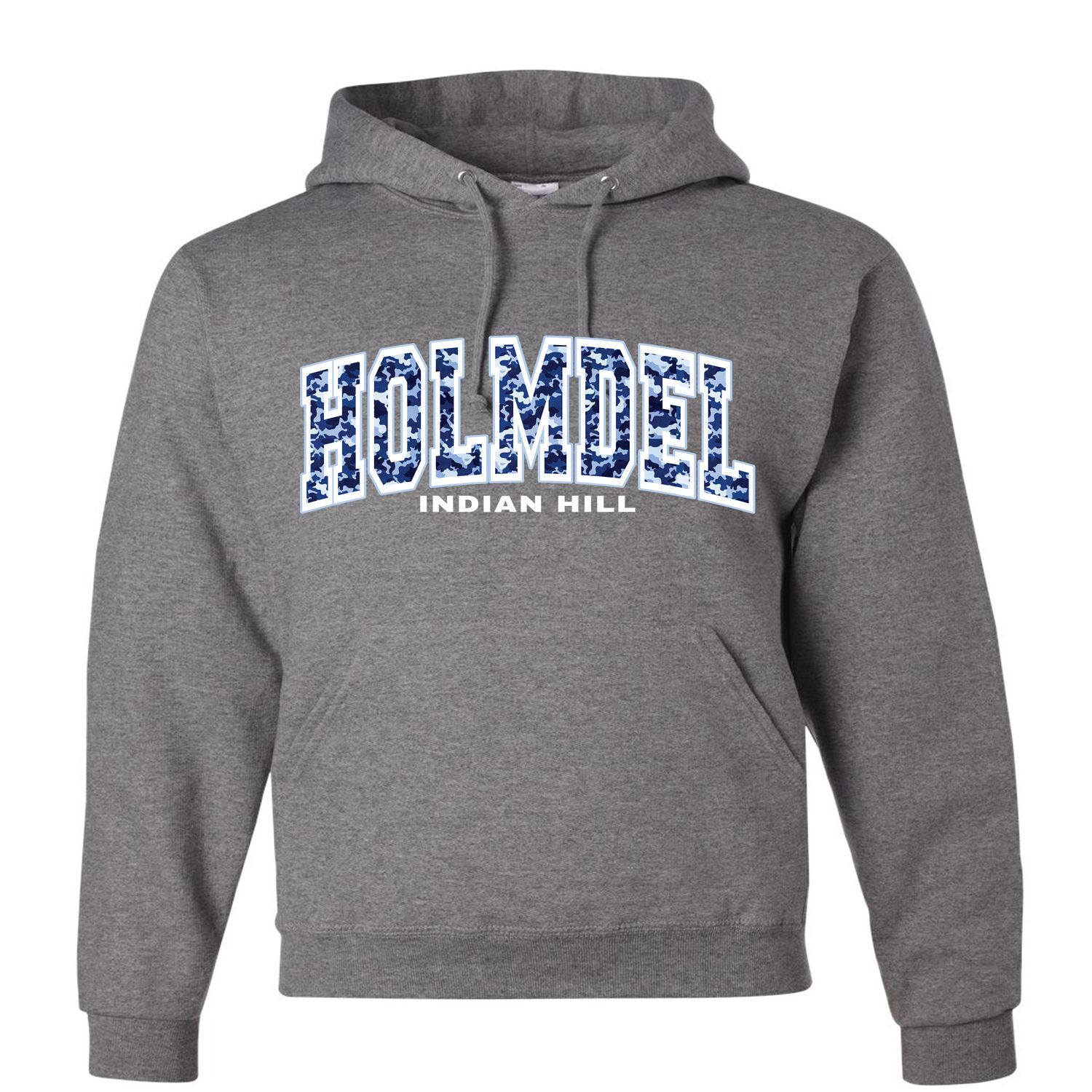 Oxford Gray -Indian Hill CAMO pullover YOUTH &amp; ADULT-