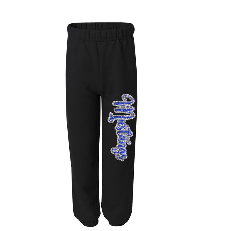 Mustang Glitter effect Youth And Adult Joggers