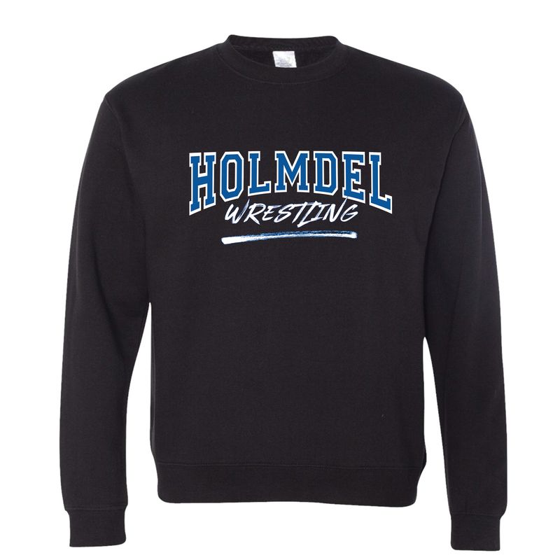 Wrestling Crewneck Sweatshirt BLACK or BLUE