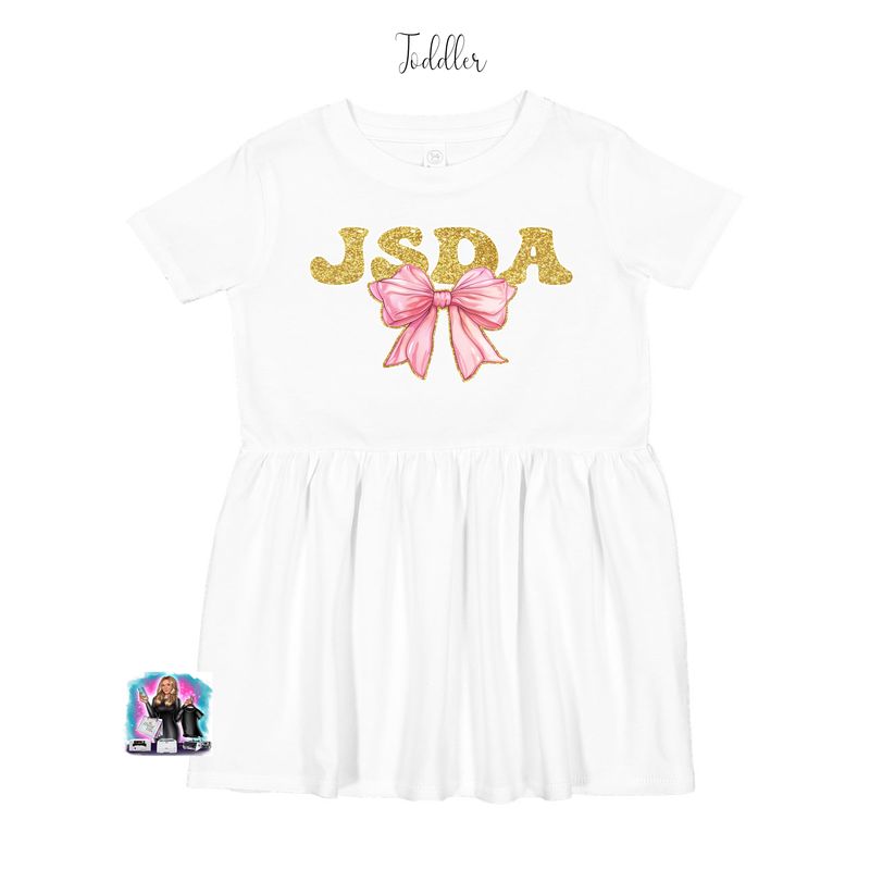 JSDA BOW Toddler dress/ Nightgown