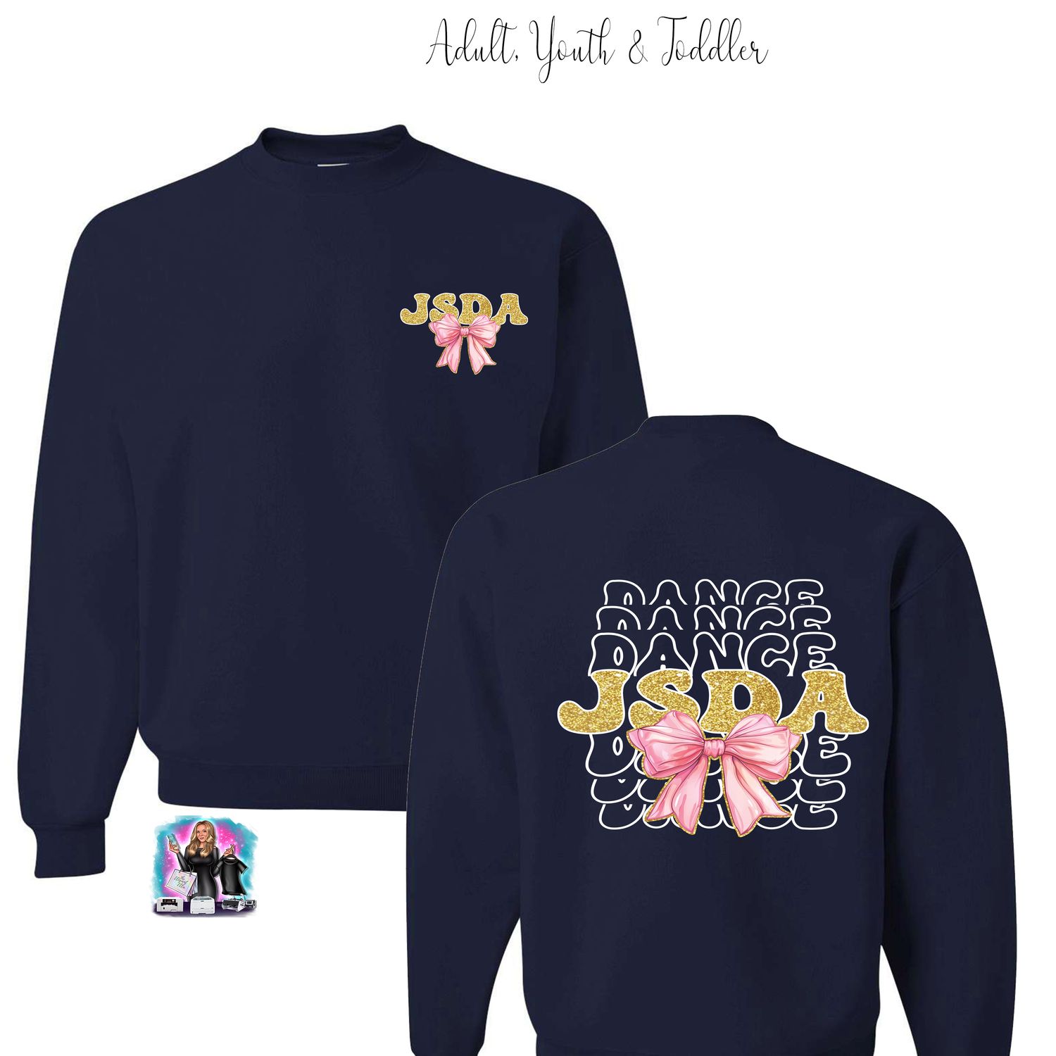 JDSA BOW Crewneck Sweatshirt