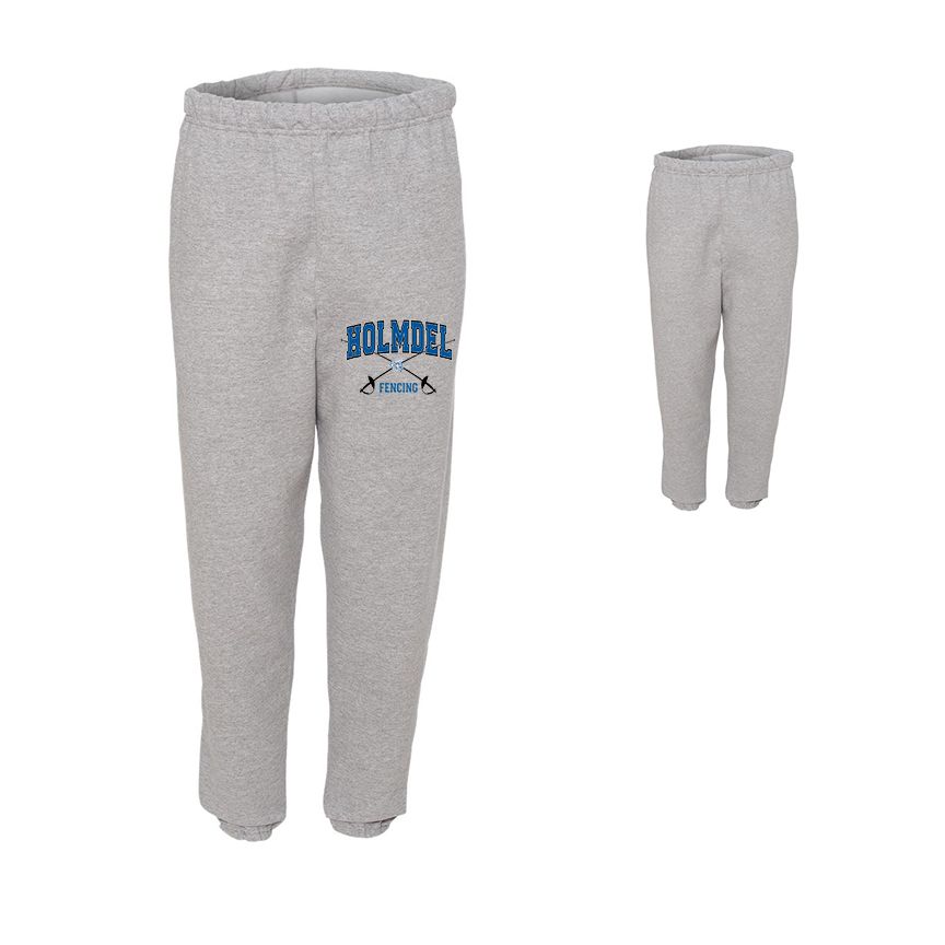 HOLMDEL FENCING Athletic Gray sweatpants