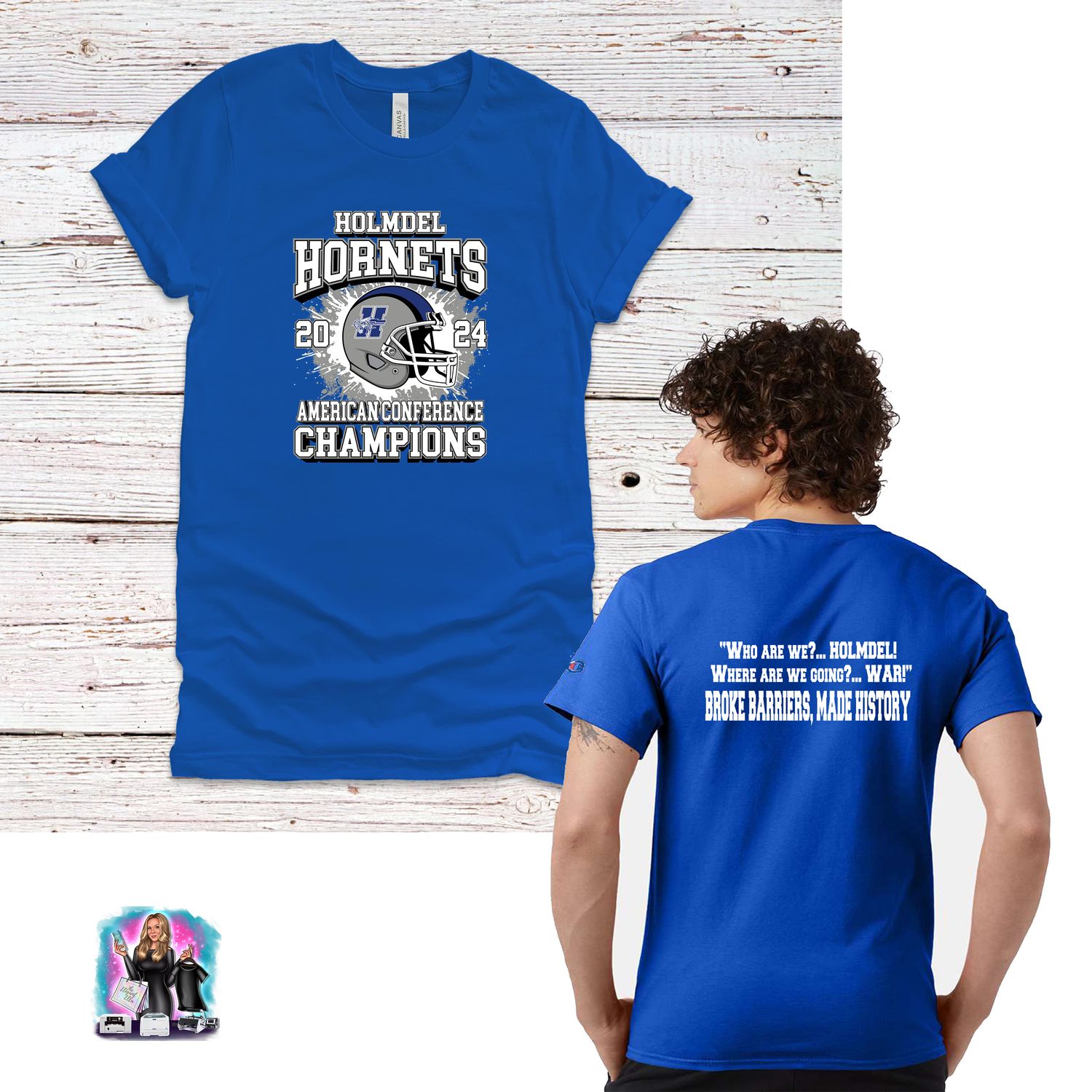 14U division champions T shirt