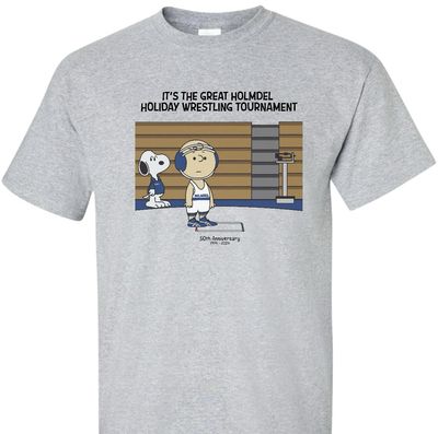 Gray Wrestling Holiday Tournament t shirt