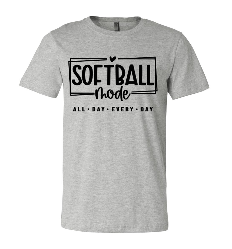 SOFTBALL MODE T-SHIRT