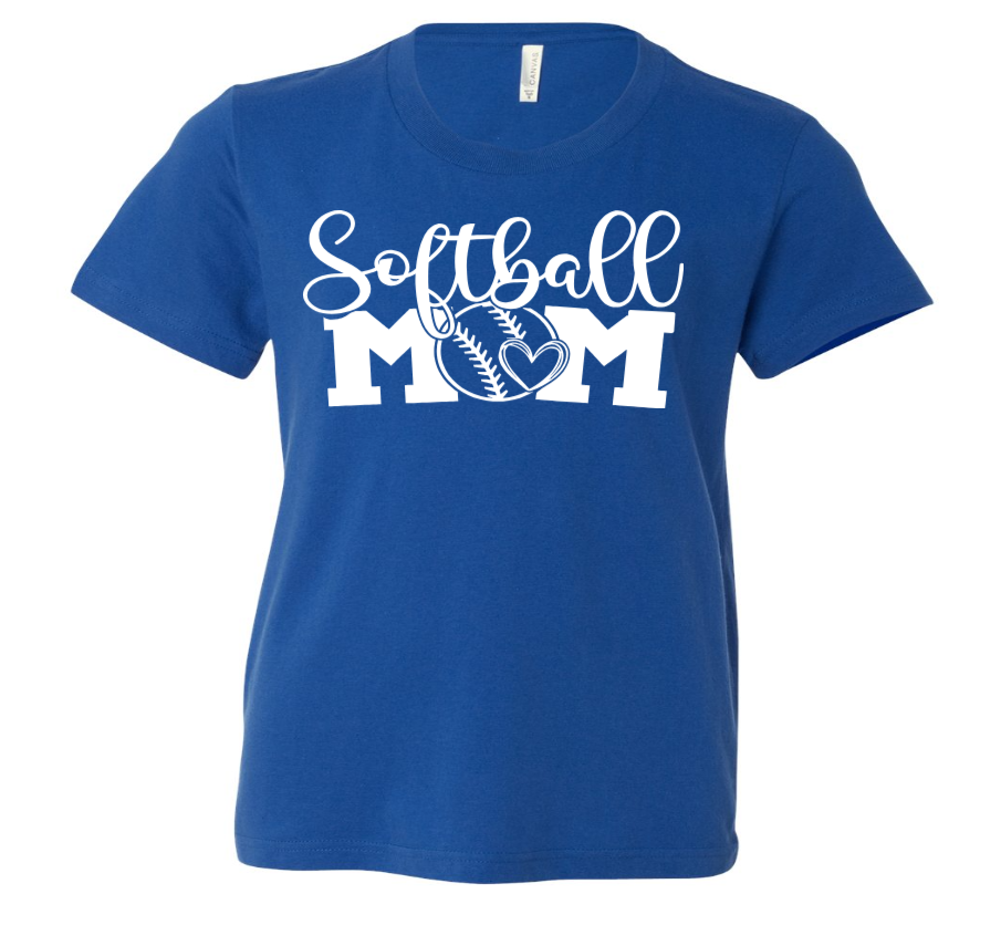 SOFTBALL MOM T-SHIRT