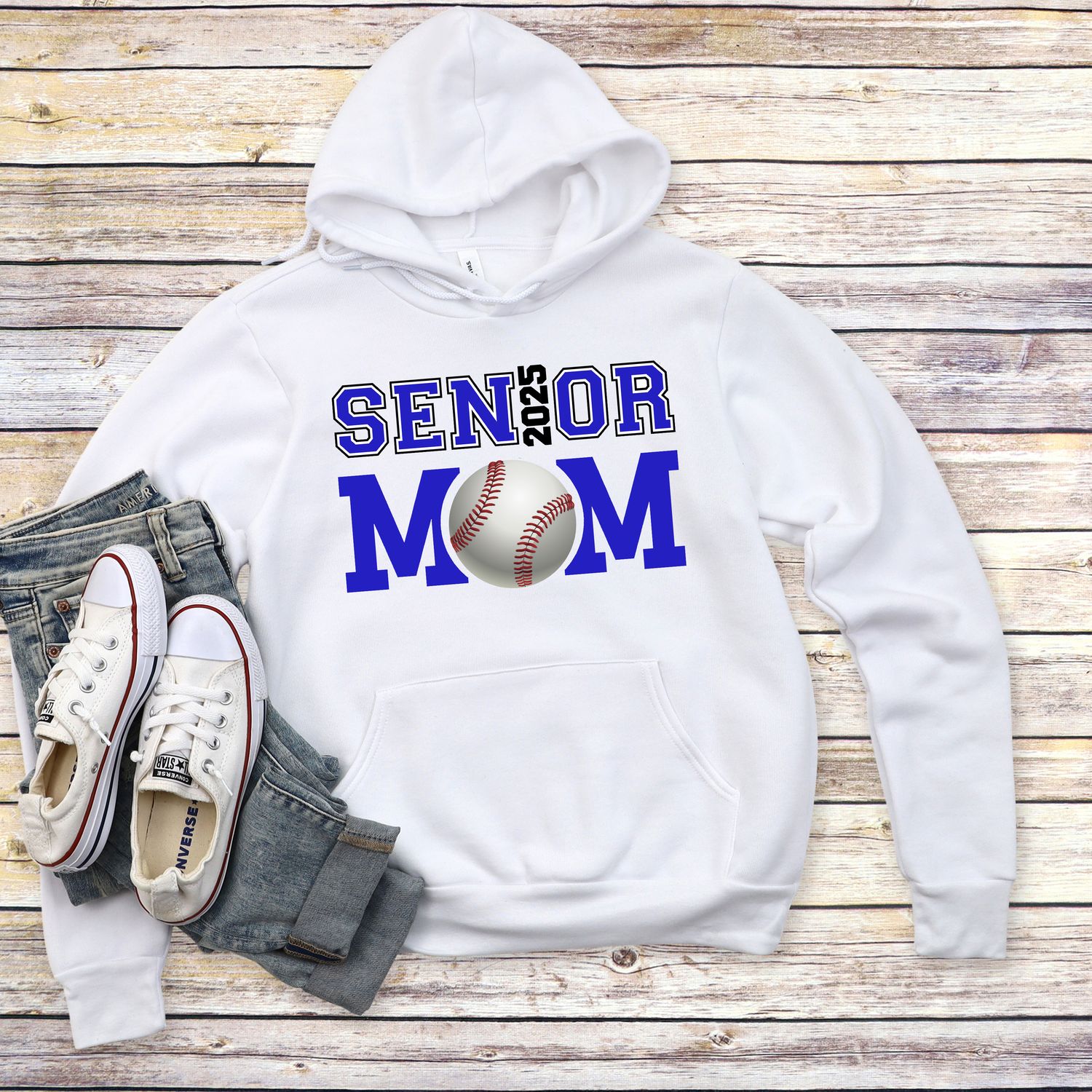 Senior Baseball mom Unisex hoodie