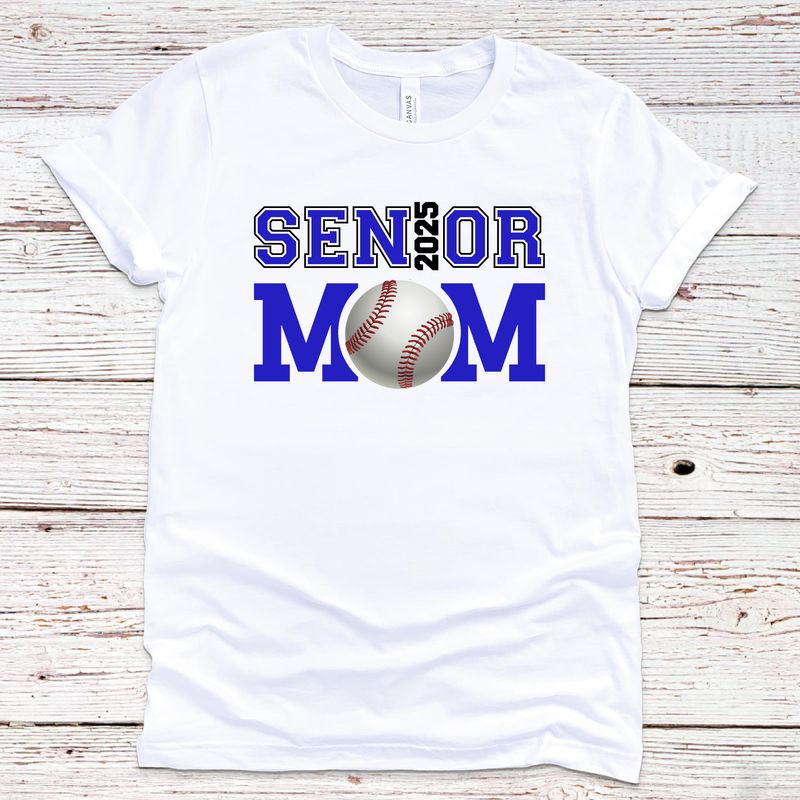 Senior Baseball mom unisex T shirt