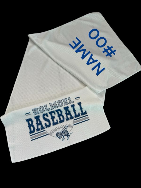 PERSONALIZED Holmdel BASEBALL Cooling Towel