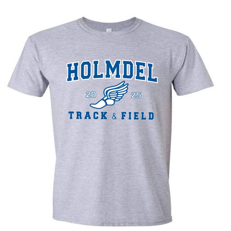 Grey Holmdel Track &amp; Field T shirt-