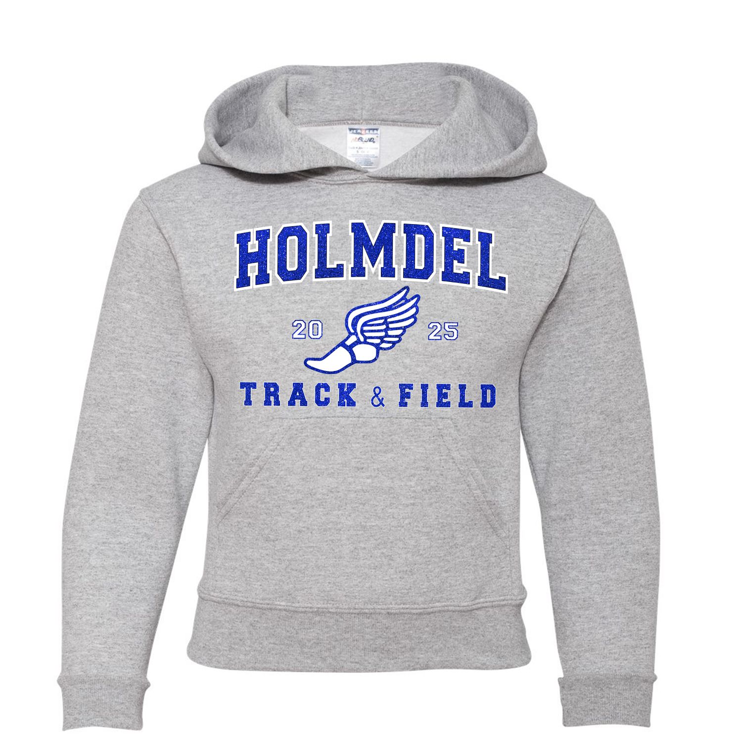 GREY Holmdel Track &amp; Field Sweatshirt- GLITTER