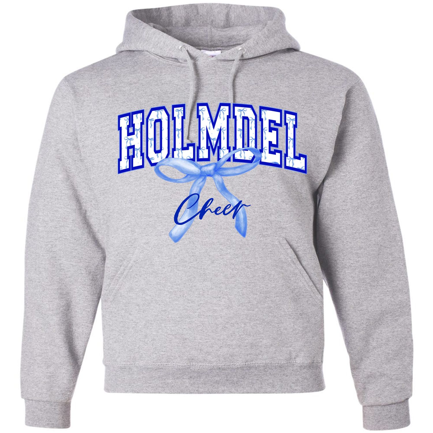 Holmdel HFA Cheer coquette bow HOODIE  sweatshirt