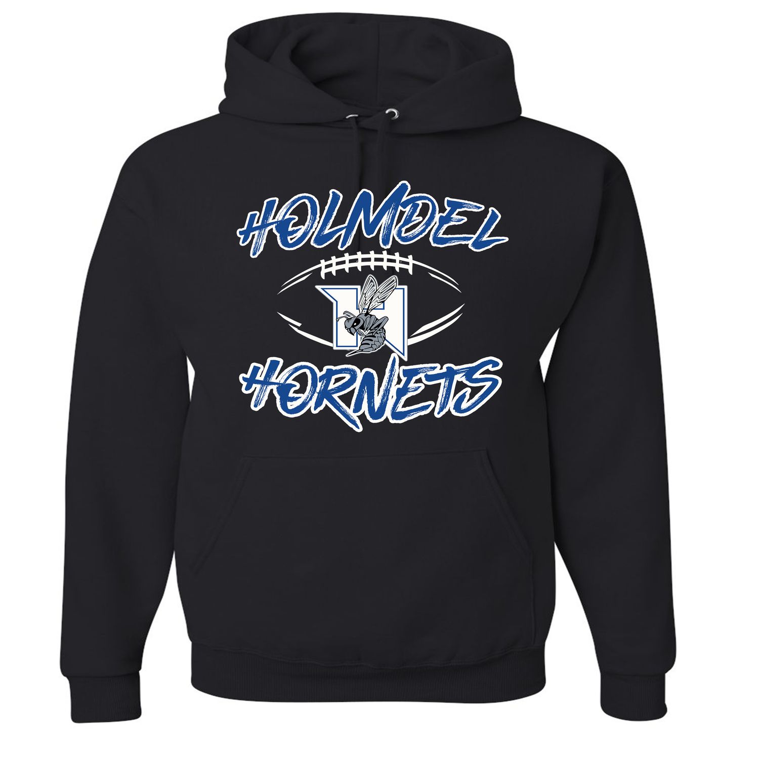 Holmdel HFA FOOTBALL hoodie- BLACK