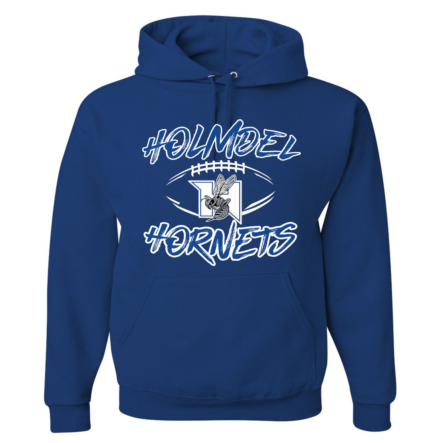 Holmdel HFA FOOTBALL hoodie- ROYAL