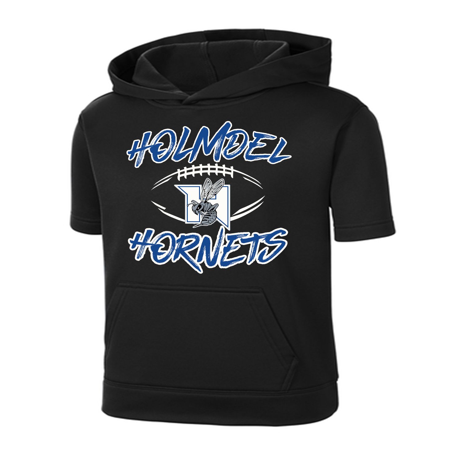 Holmdel HFA FOOTBALL Short Sleeve hoodie