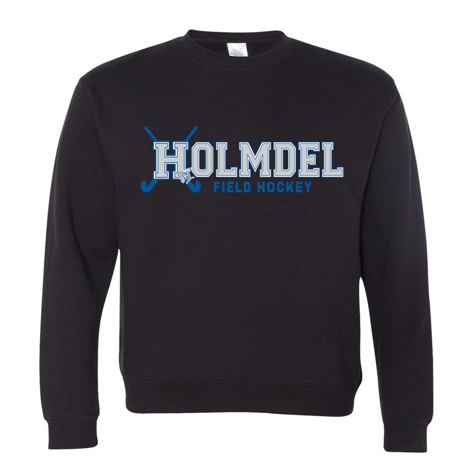 Black Hornets  Field Hockey Crewneck