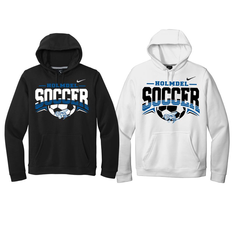 NIKE BLACK or WHITE Holmdel Soccer Hoodie