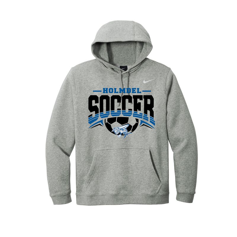 NIKE Heather Grey Holmdel Soccer Hoodie