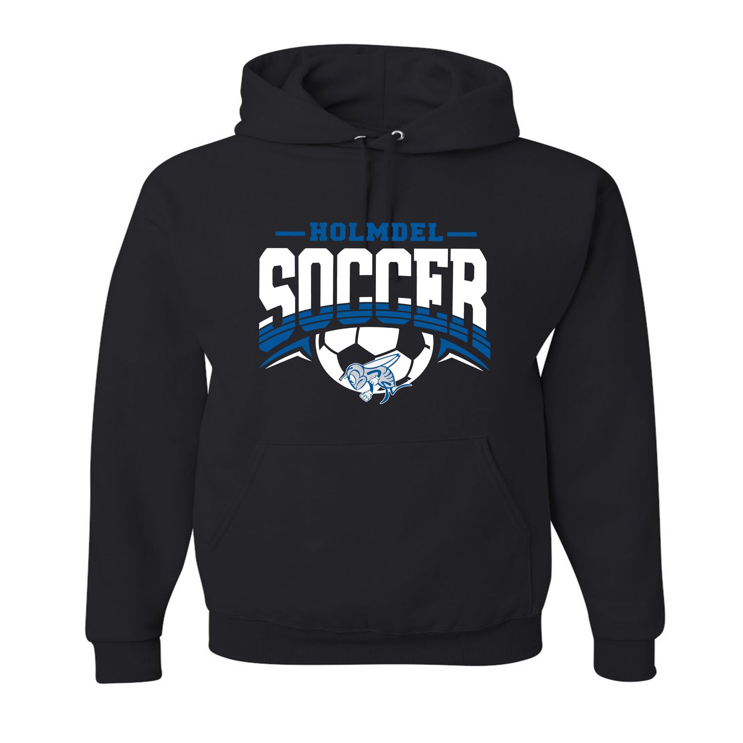 Holmdel Soccer Sweatshirt- Black