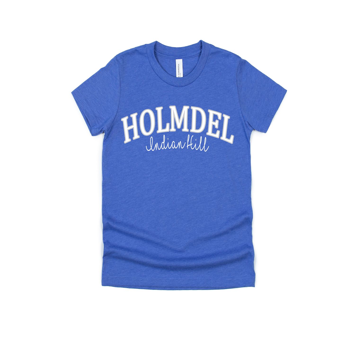 HOLMDEL-Indian Hill Mixed Font t shirt YOUTH &amp; ADULT-
