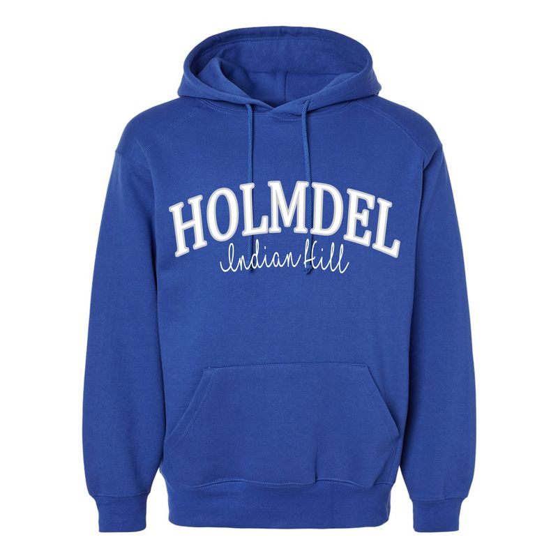 HOLMDEL-Indian Hill Mixed Font Hoodie YOUTH &amp; ADULT-