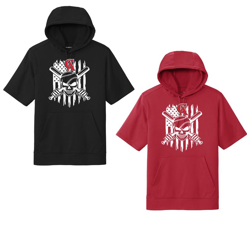 Cage Academy Short Sleeve Hoodie