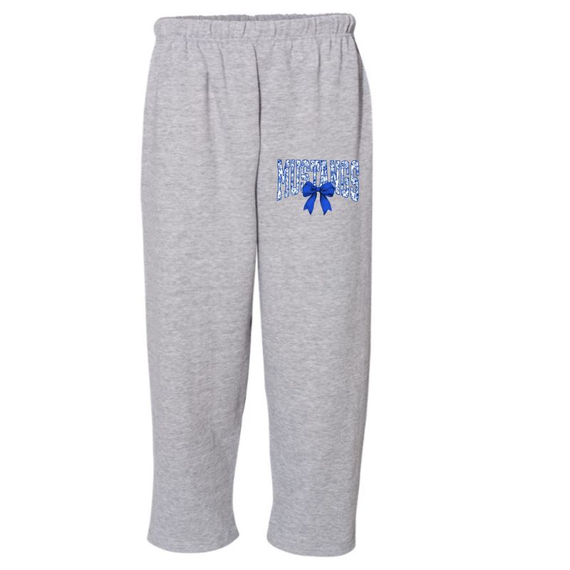 Mustang Coquette bow Youth And Adult Joggers