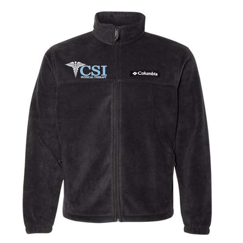 CSI Embroidered Columbia Full Zip Fleece Jacket