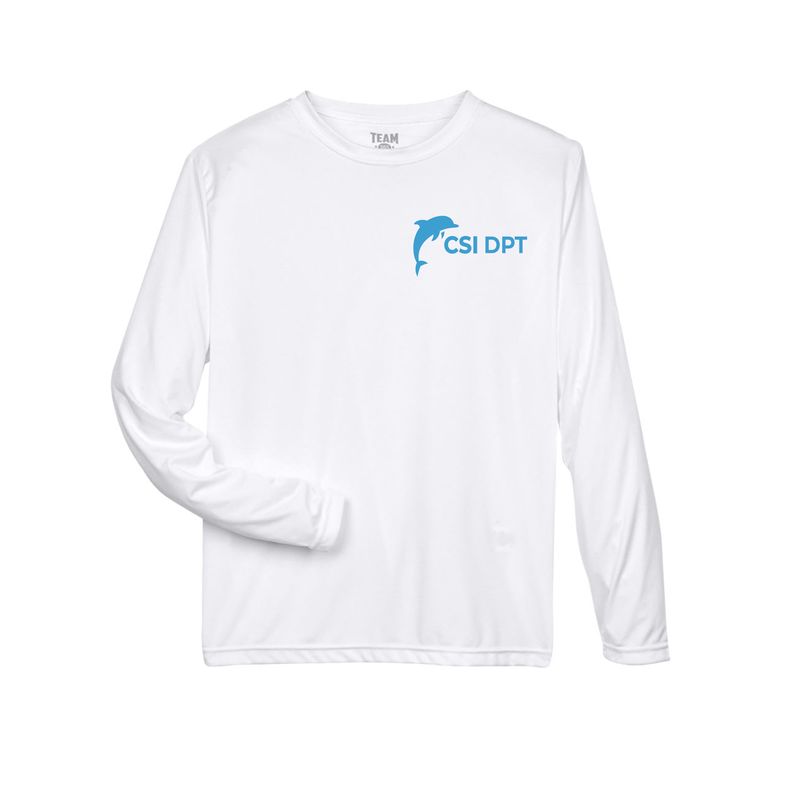 CSI Dolphin logo Dri fit long sleeve t- shirt