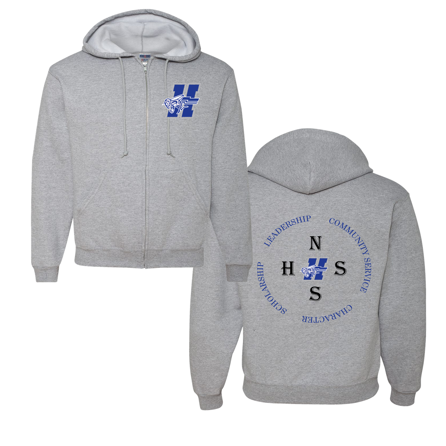 NHS Crew Full Zip Sweatshirt