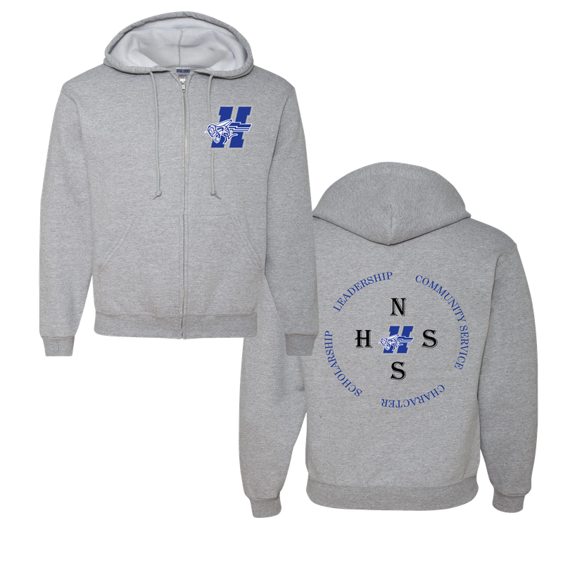 NHS Crew Full Zip Sweatshirt