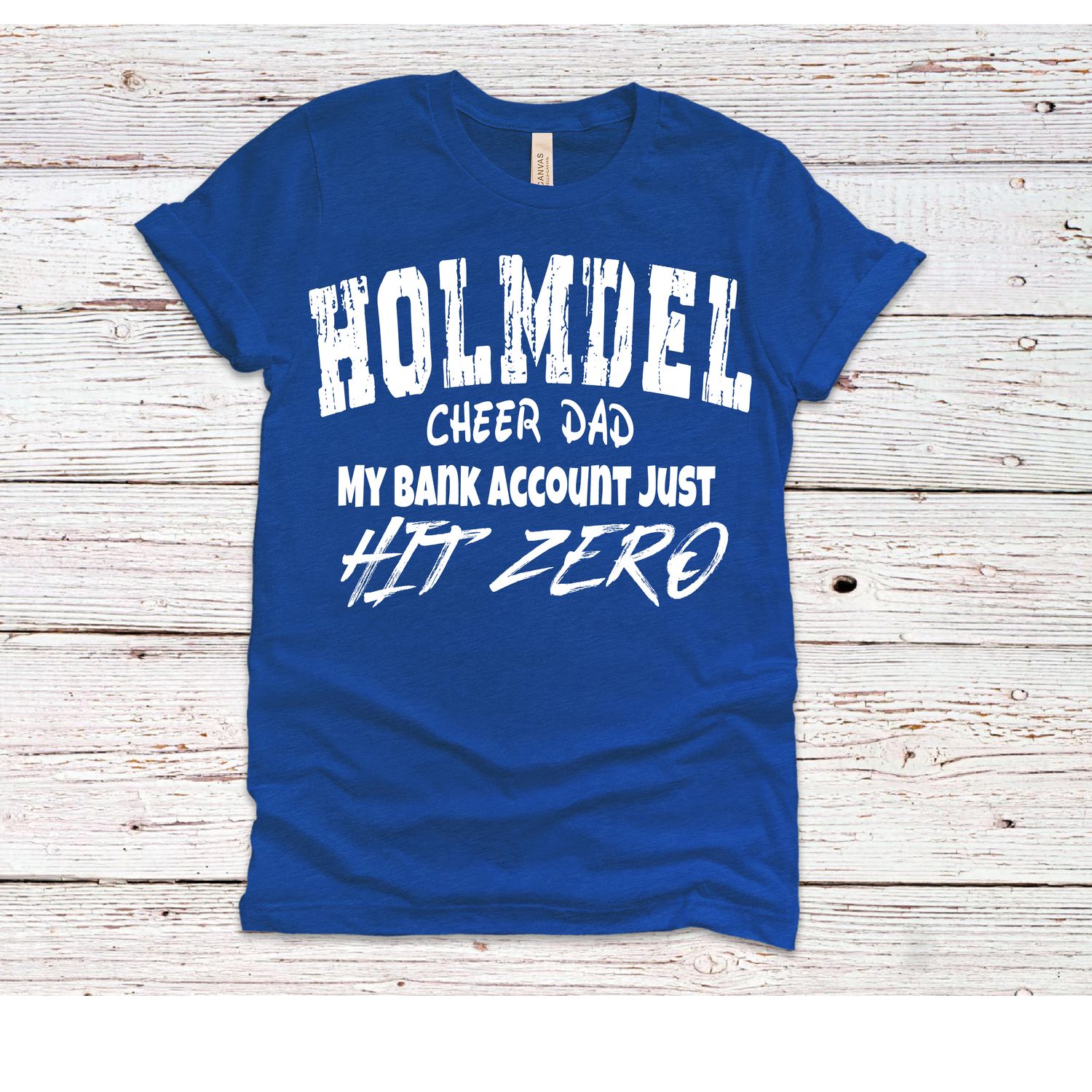 Cheer Dad- My bank Account just hit ZERO!