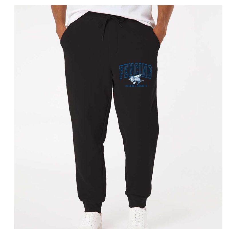 HOLMDEL FENCING Athletic Gray sweatpants