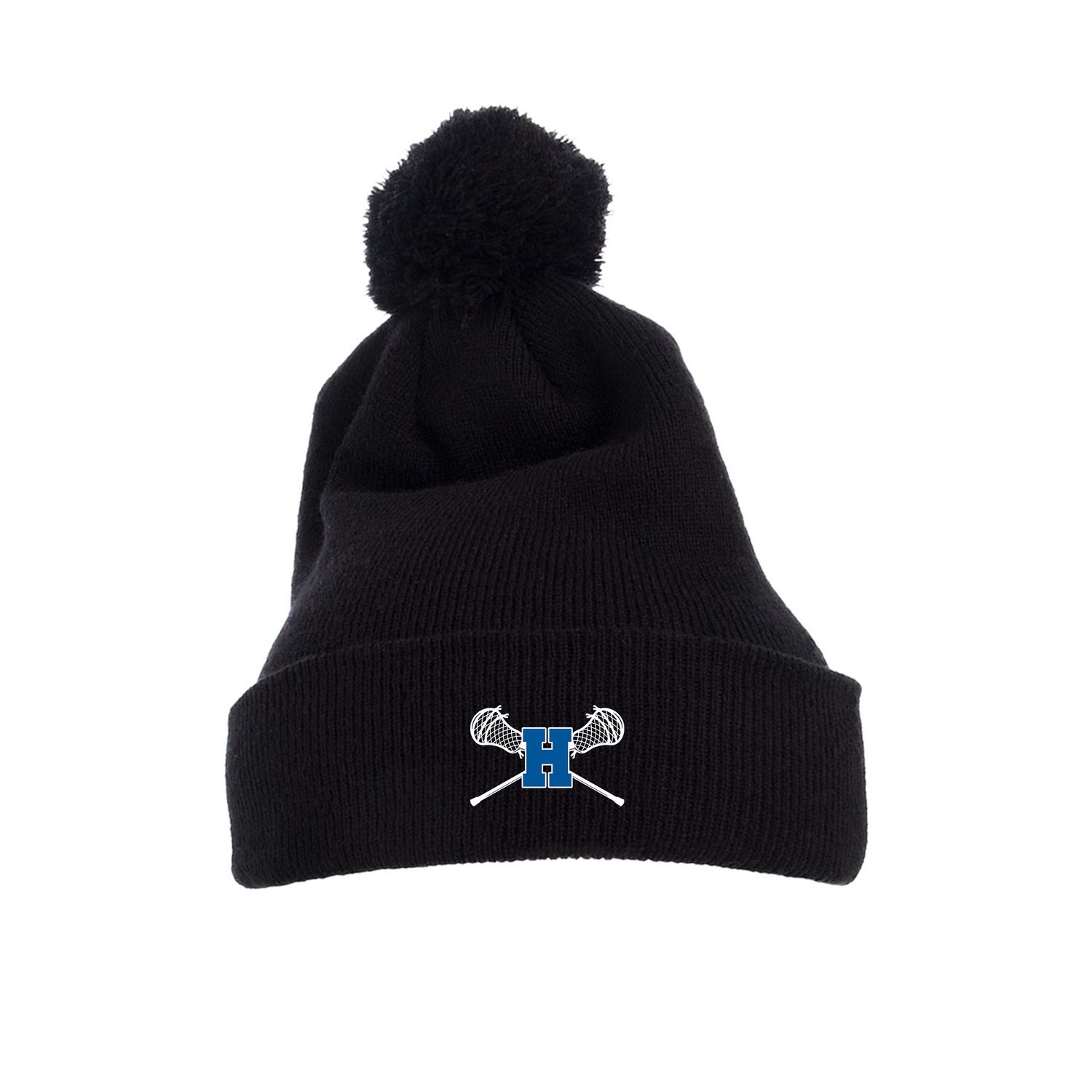 LACROSSE pom pom Embroidered Hat