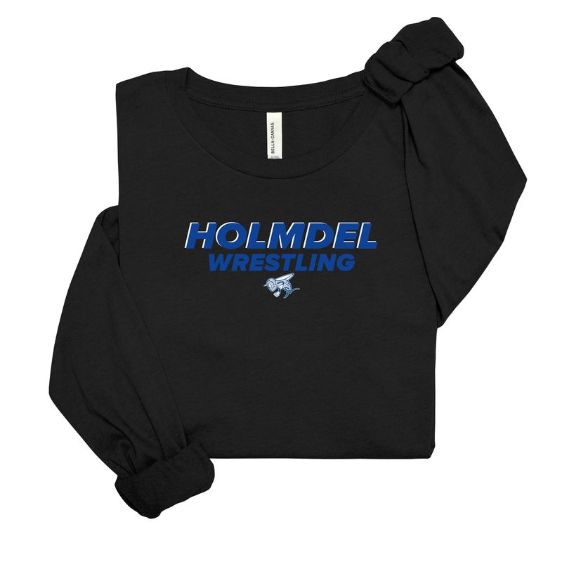 Wrestling T-Shirt-Long Sleeve  Cotton YOUTH AND ADULT