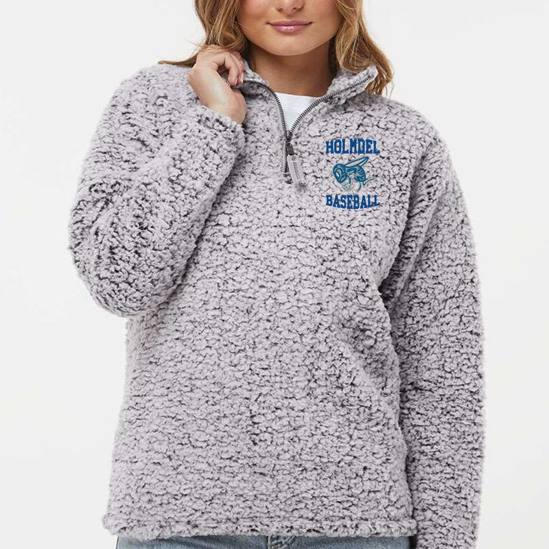 BASEBALL- EMBROIDERED SHERPA