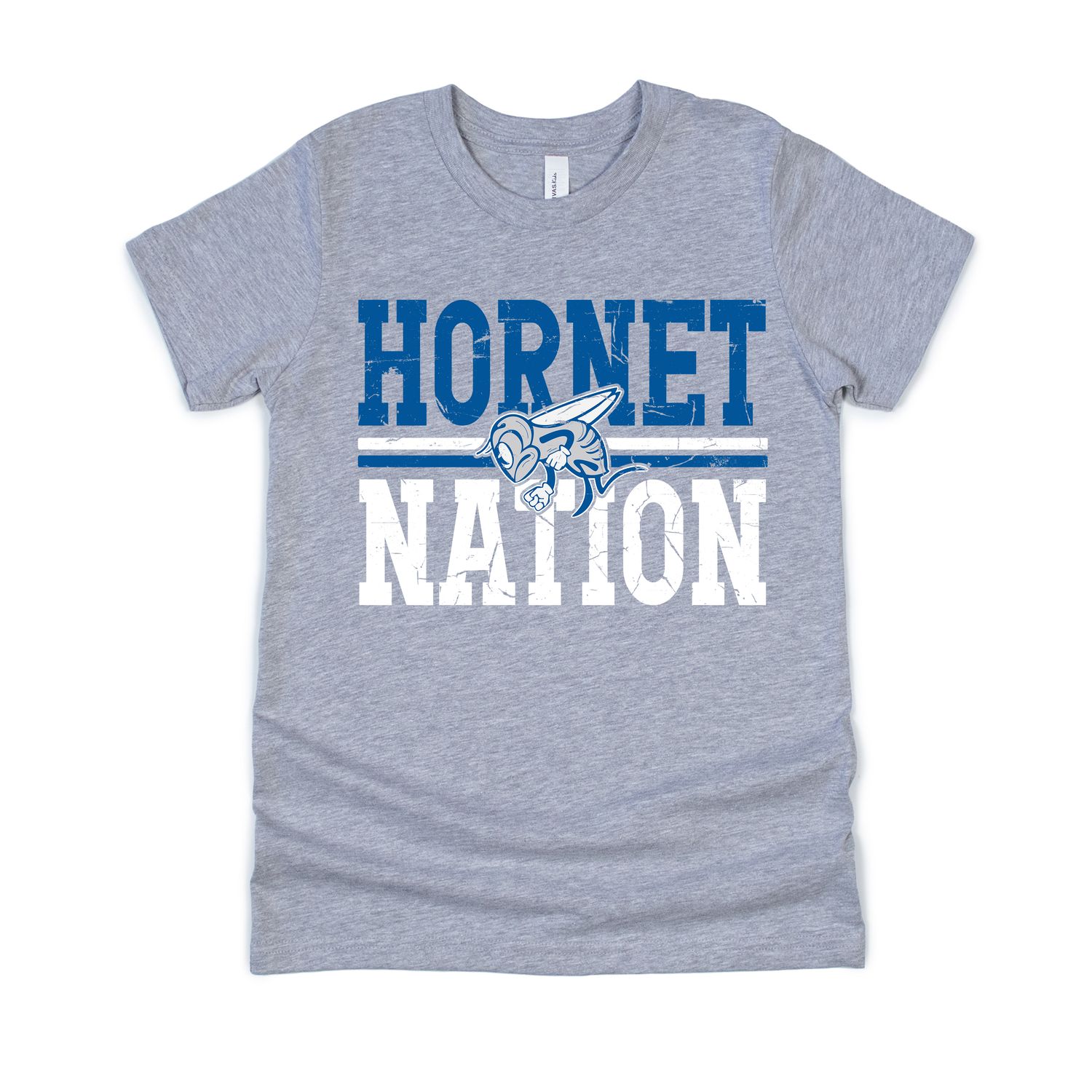 HORNET NATION gray T-Shirt