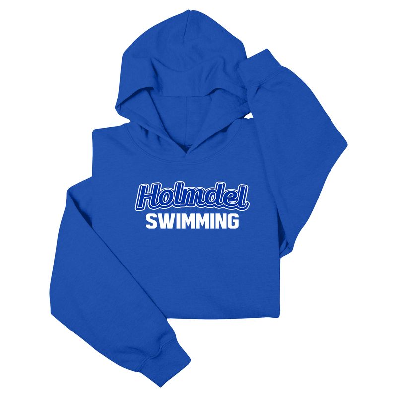 Holmdel SWIMMING Royal Blue Hoodie
