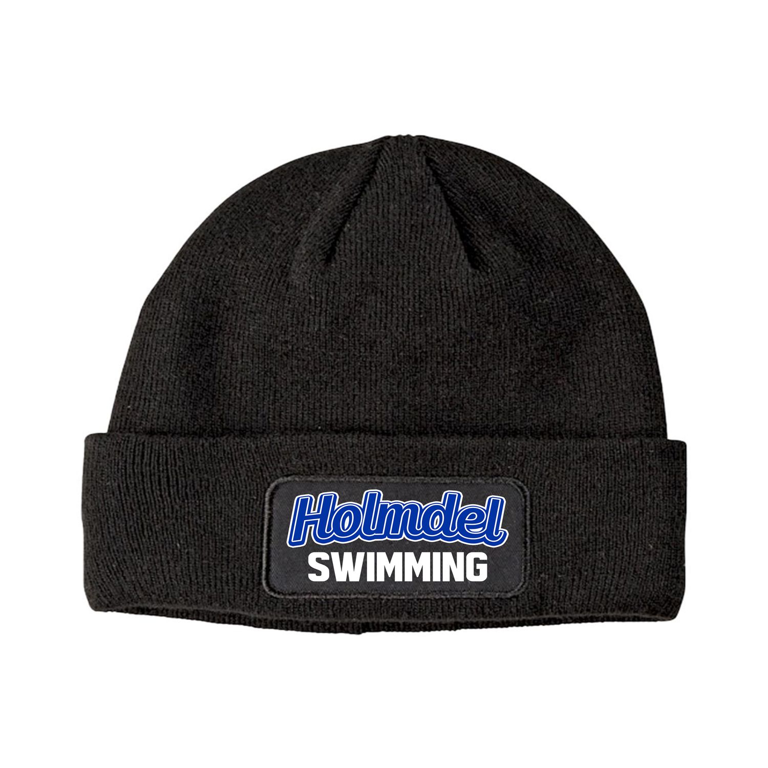 Holmdel Smimming patch beanie