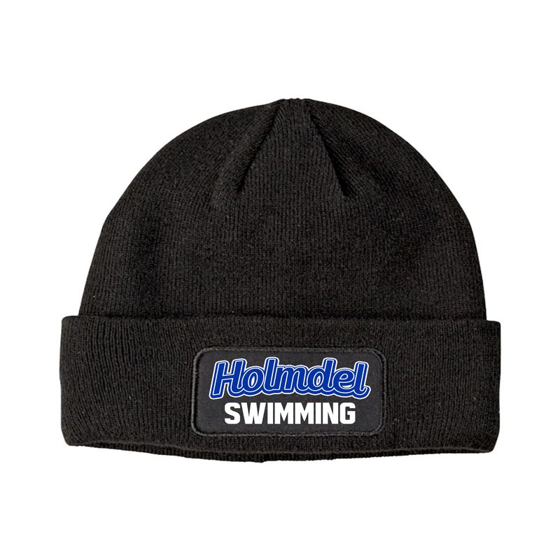 Holmdel Smimming patch beanie