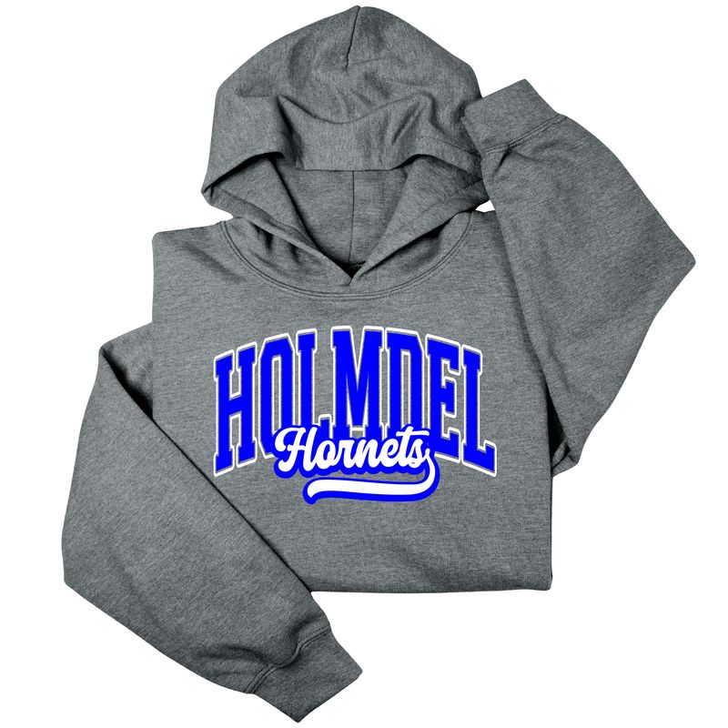 Heather Gray Holmdel Hornets Hoodie