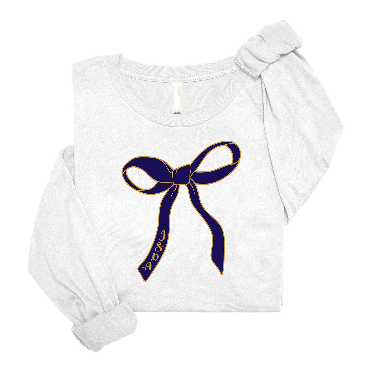 JSDA Coquette bow CREWNECK  Adult- Youth-Toddler