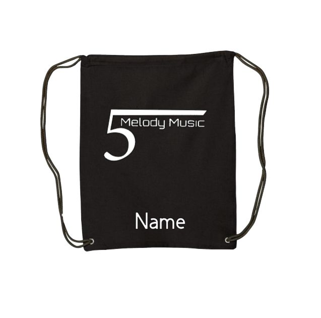 5 Melody cotton canvas drawstring bag