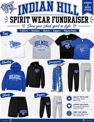 Indian Hill FALL Spirit Wear -2026