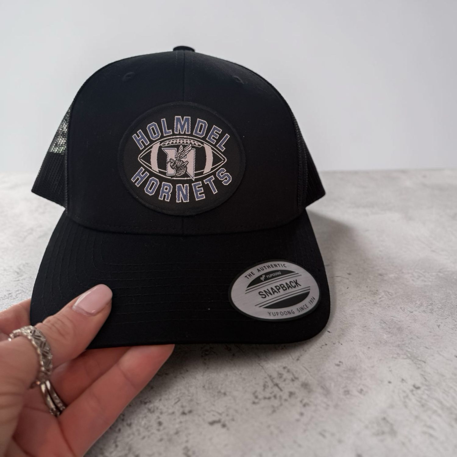 Black Trucker Hat