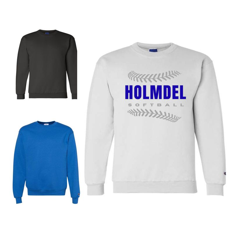 HHS SOFTBALL CHAMPION CREWNECK SWEATSHIRT