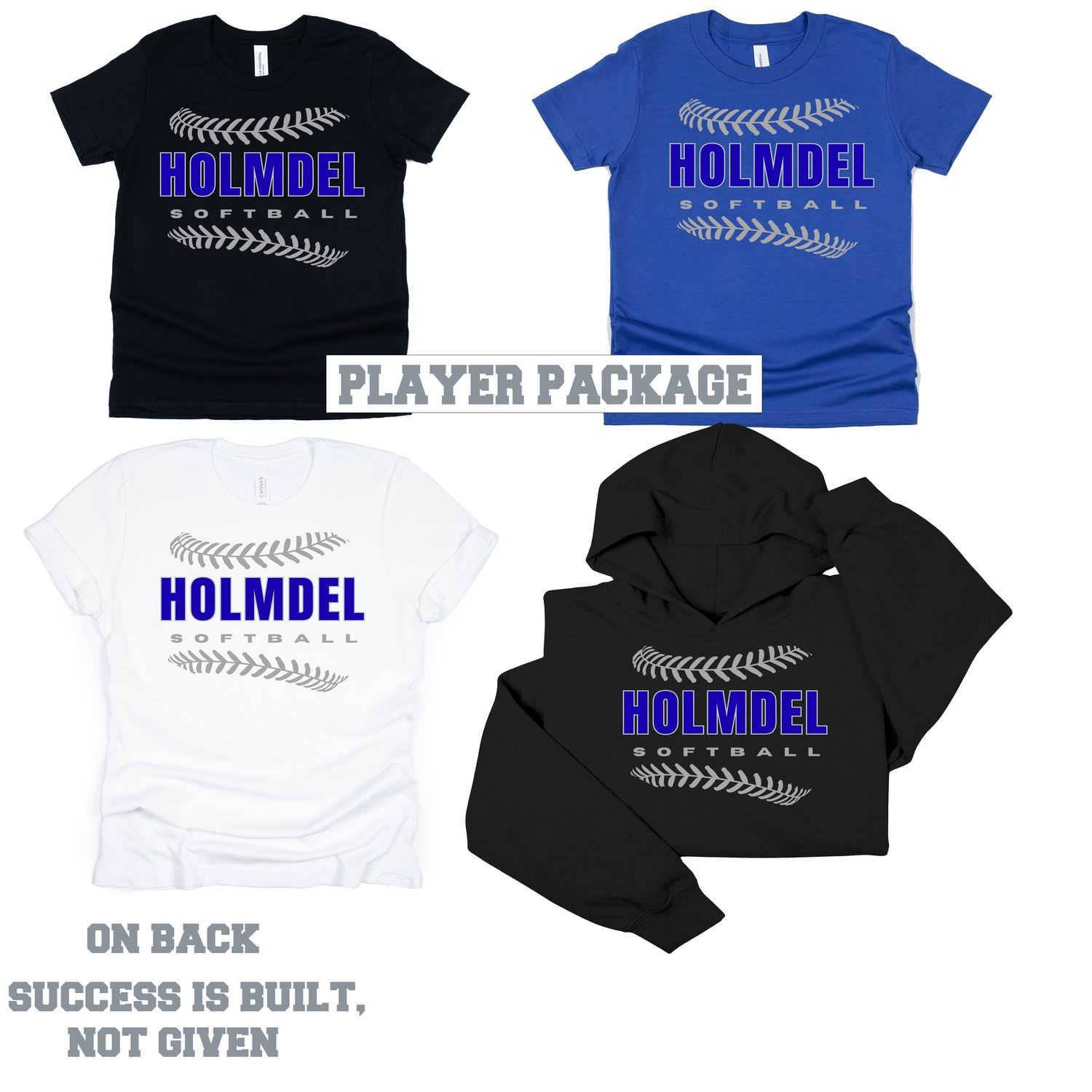 HHS SOFTBALL PLAYERS PACKAGE- Champion HOODIE