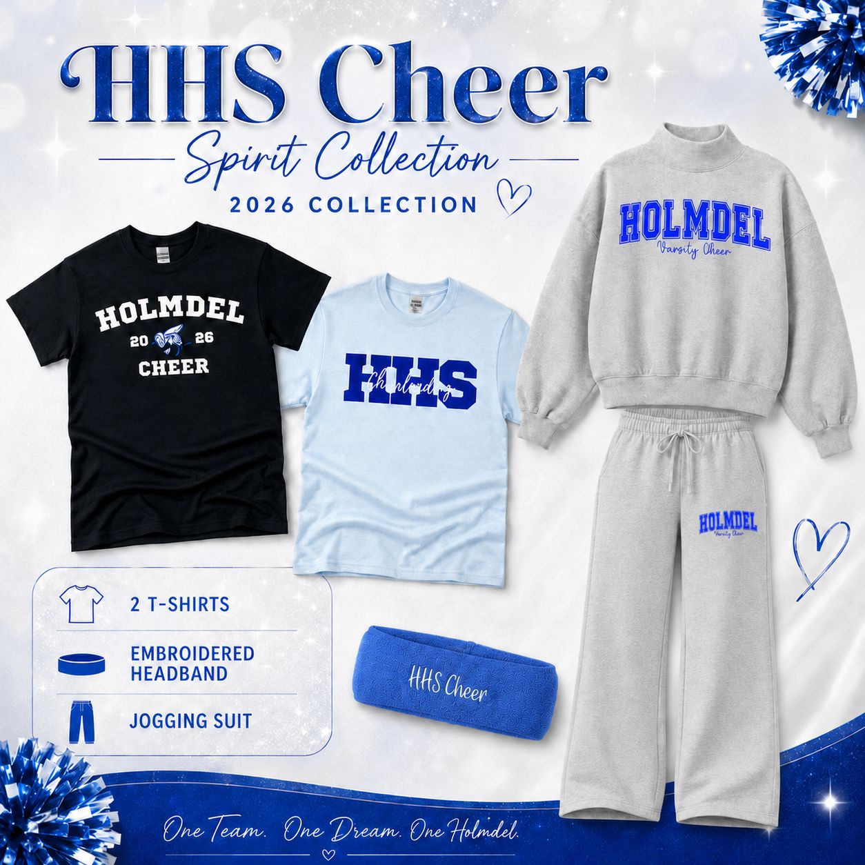 2026 HHS Cheer Practice Set- GIRLS