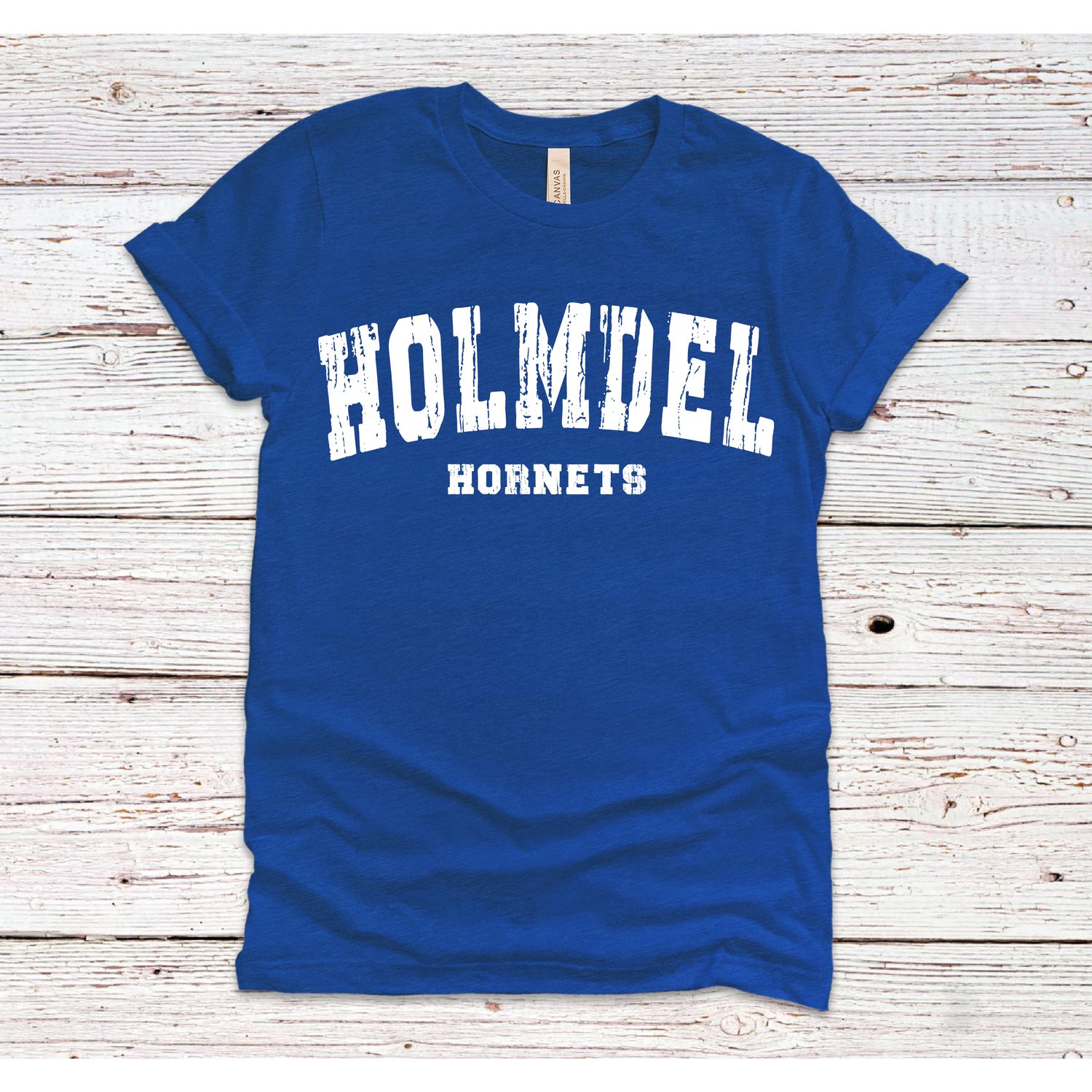 SATZ Holmdel Hornets Distressed T-Shirt