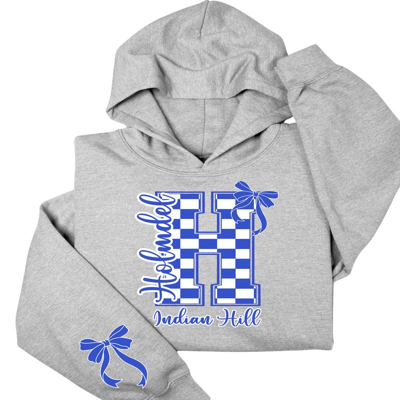 Indian Hill- Holmdel Checkered H YOUTH &amp; ADULT-
